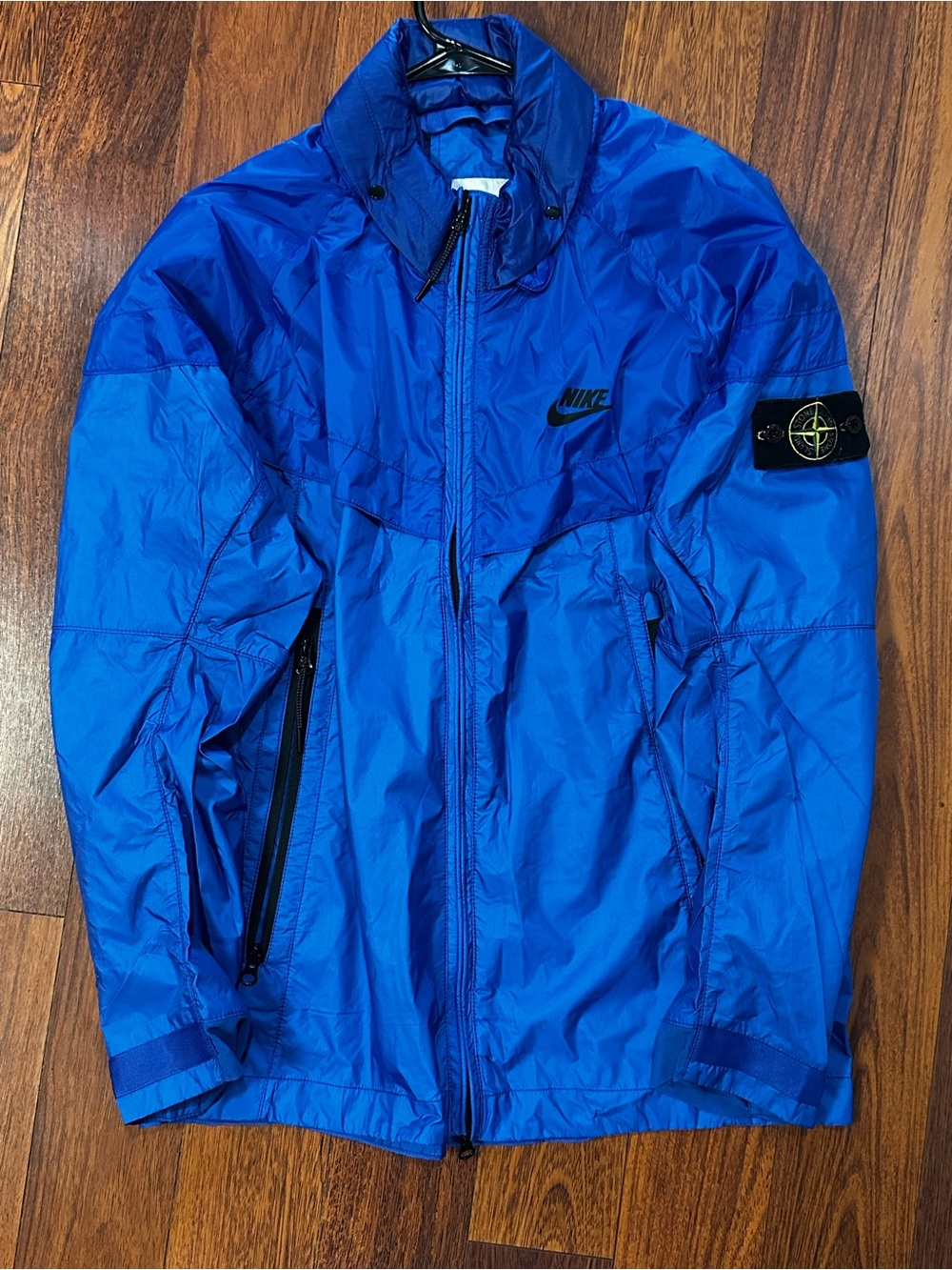 Nike x Stone Island Blue Lightweight Men's Jacket